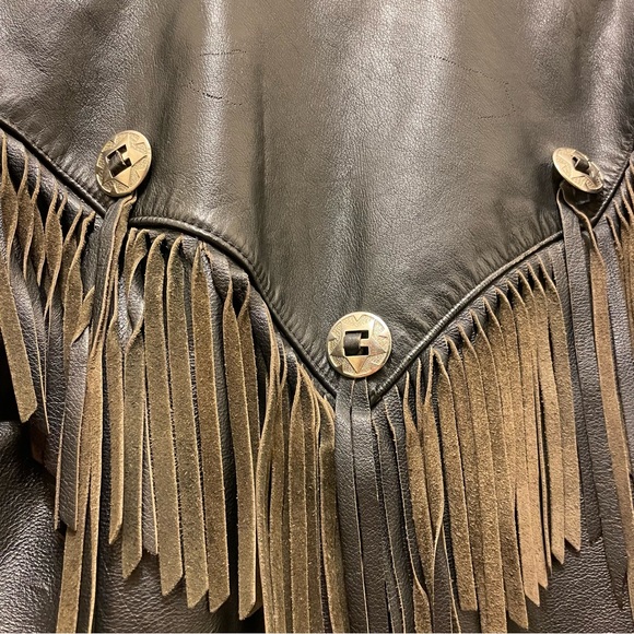 Leather Open Road Biker Jacket - Picture 5 of 12